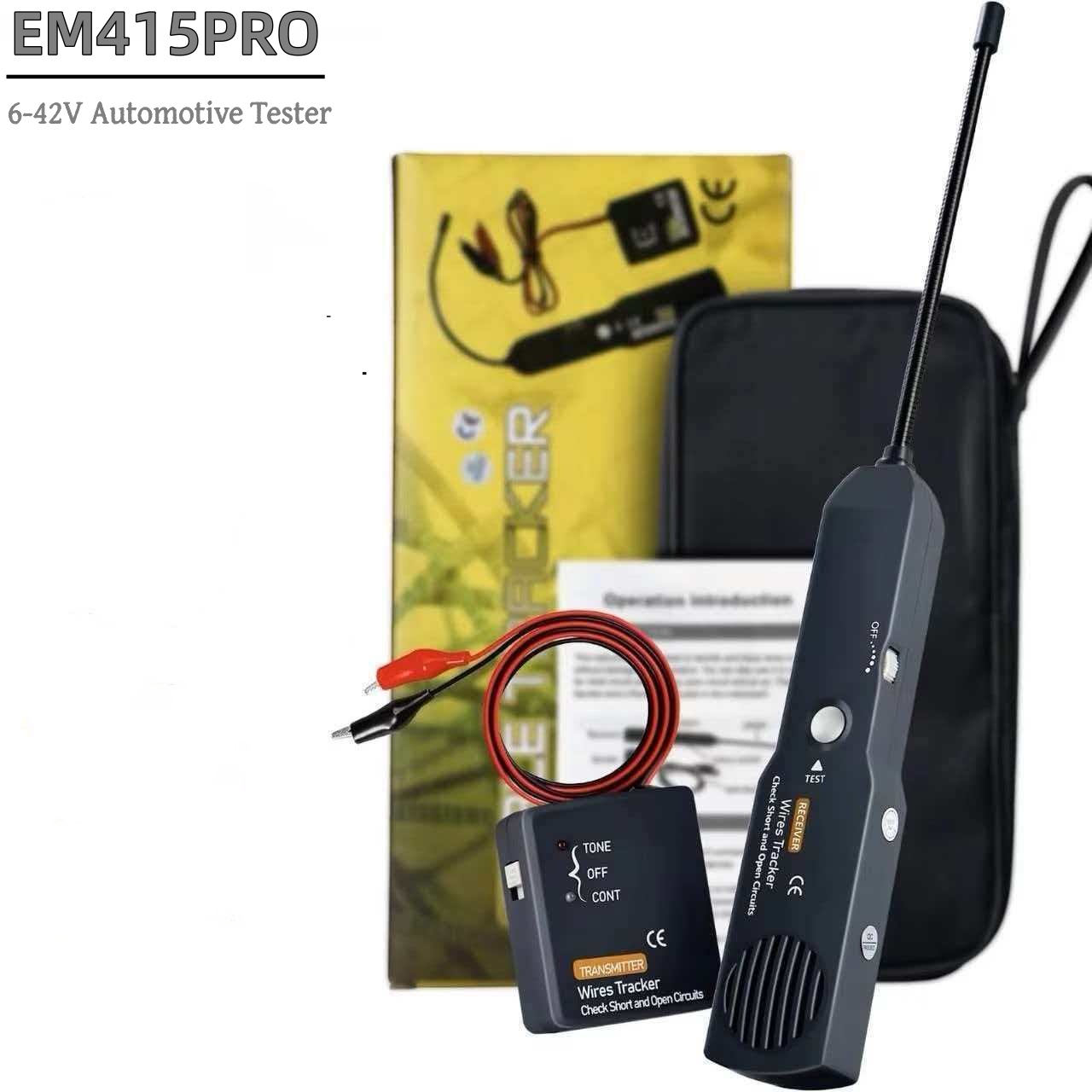 Car Diagnostic Tool - EM415PRO Automotive Circuit Tester DC 6-42V