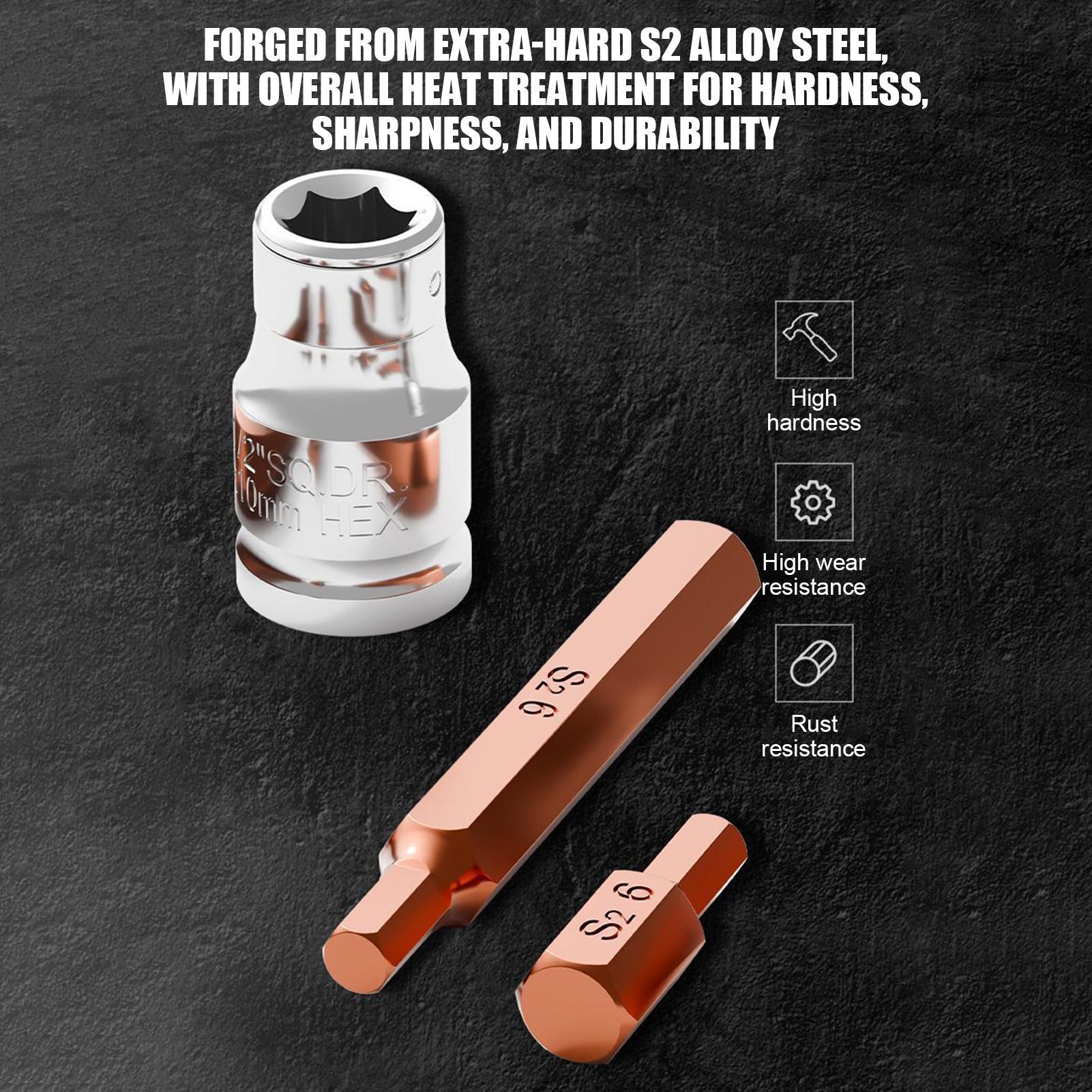Socket Set - Magnetische boorset Magnetische zware metalen dopreparatietool
