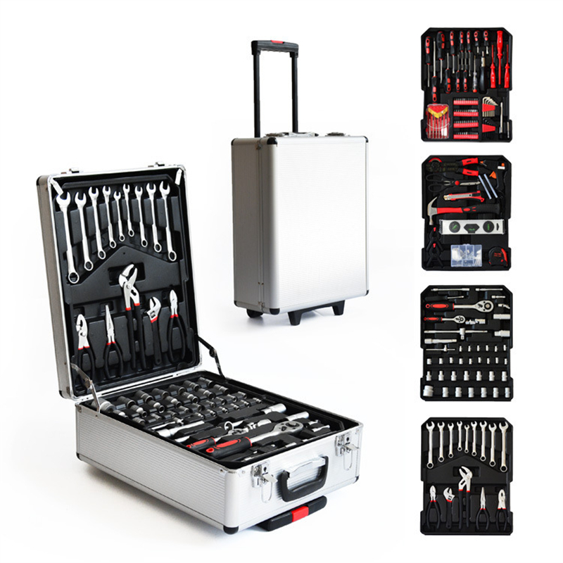 186-delige aluminium koffer tr - Socket Set recensie en prijs