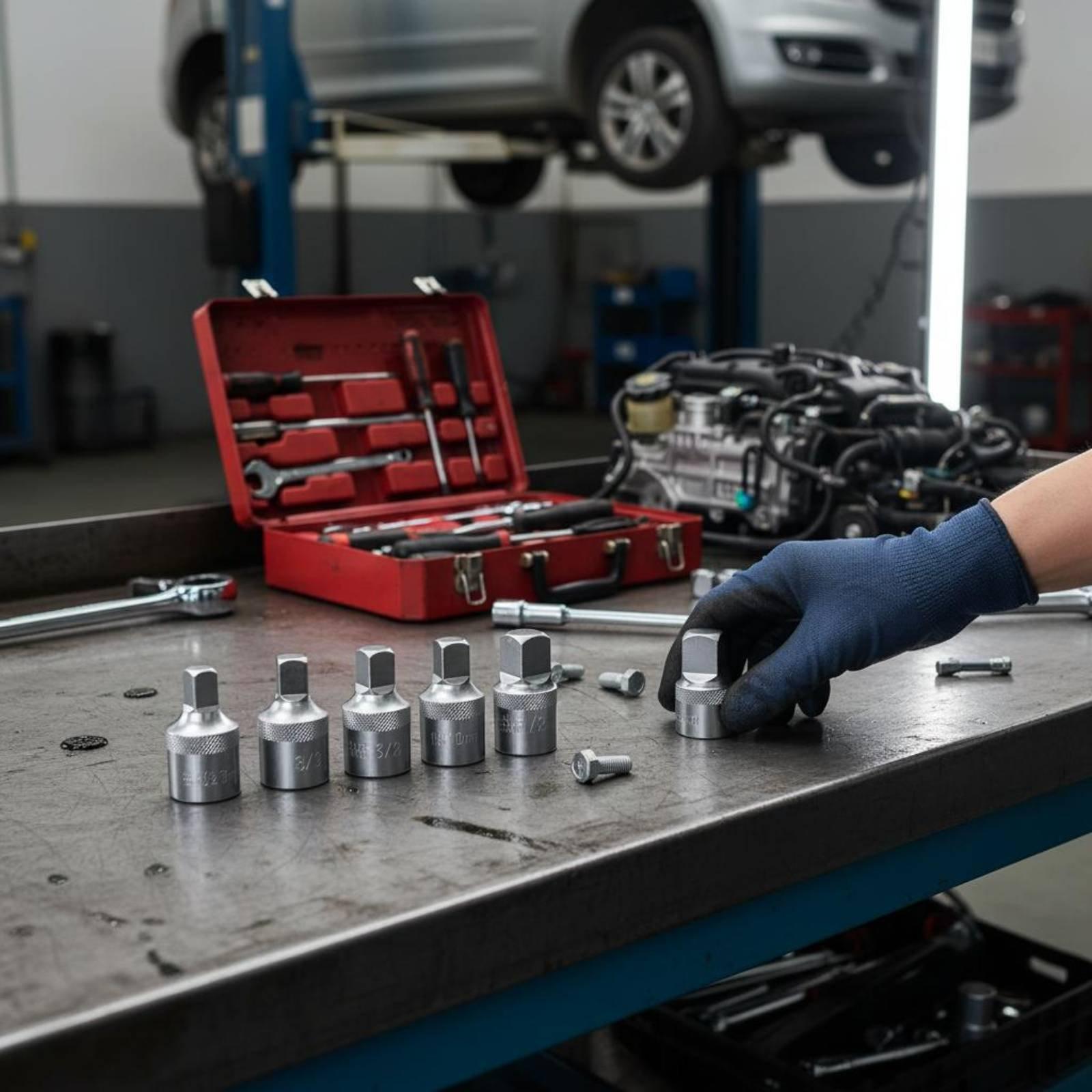 Chroom-vanadium sleutelset met - Socket Set recensie en prijs