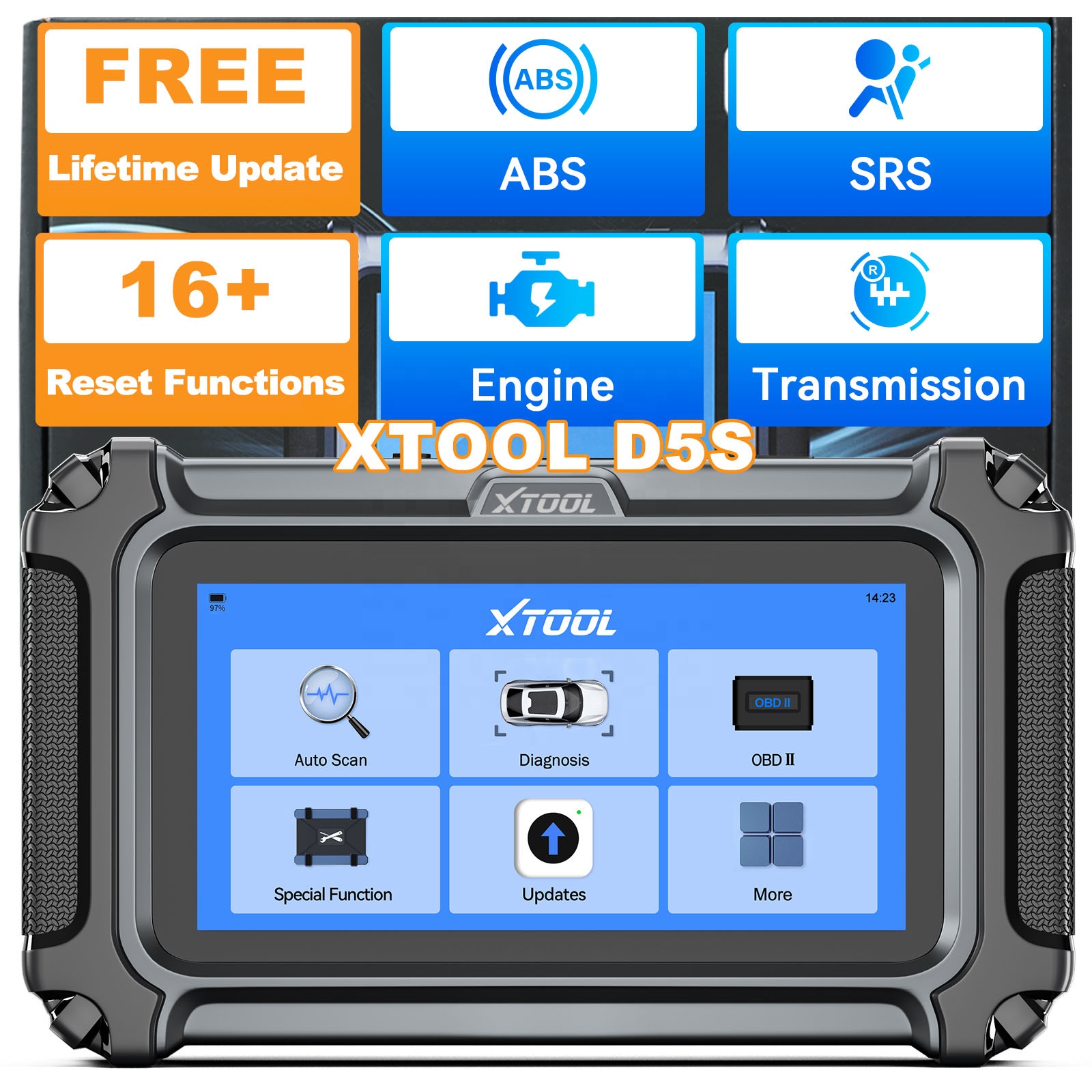 Voor D5S Obd2 Scanner 12V Leve - Car Diagnostic Tool recensie en prijs